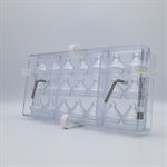 POLYCARBONATE MOLD HEART 145MM 27.5X17.5X2.4CM