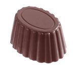 POLYCARBONATE MOLD CUVETTE OVAL 27.5X17.5X2.4CM