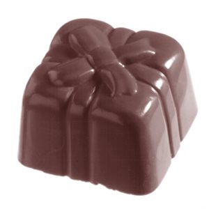 POLYCARBONATE MOLD PRESENT 27.5X17.5X2.4CM