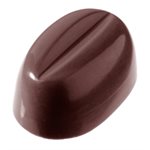 POLYCARBONATE MOLD COFFEE BEAN 27.5X17.5X2.4CM