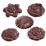POL.MLD FLOWER CARAQUE 5 FIG 27.5X17.5X2.4CM
