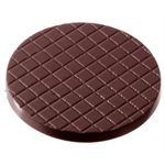 POLYCARBONATE MOLD ROUNDEL 27.5X17.5X2.4CM