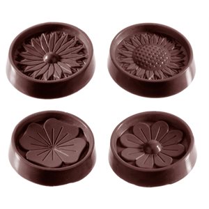 POL.MLD FLOWERCARAQUE 4 FIG 27.5X17.5X2.4CM