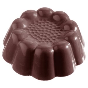 POLYCARBONATE MOLD CUP TURBAN 27.5X17.5X2.6CM