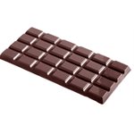 POLYCARBONATE MOLD TABLET 100 GR 27.5X17.5X2.4CM
