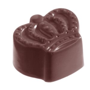 POLYCARBONATE MOLD CROWN 27.5X17.5X2.4CM