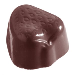 POLYCARBONATE MOLD STRAWBERRY 27.5X17.5X2.4CM