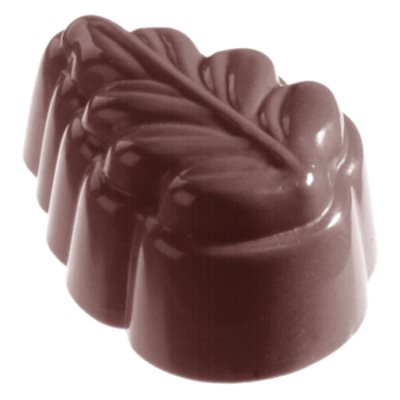 POLYCARBONATE MOLD LEAF 27.5X17.5X2.4CM