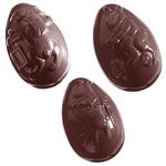 POL.MLD EGG RABBIT 74MM 8 FIG 27.5X17.5X3CM