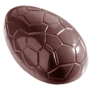 POLYCARBONATE MOLD EGG CROCO 108MM 27.5X17.5X3.5CM
