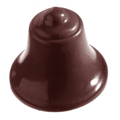 POLYCARBONATE MOLD SMALL BELL 27.5X17.5X3CM
