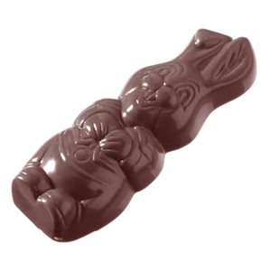 POLYCARBONATE MOLD RABBIT 27.5X17.5X2.4CM