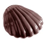 POLYCARBONATE MOLD OYSTER 27.5X17.5X2.4CM