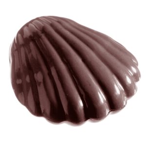 POLYCARBONATE MOLD OYSTER 27.5X17.5X2.4CM