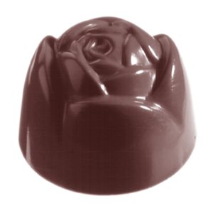 POLYCARBONATE MOLD FLOWER 27.5X17.5X2.4CM