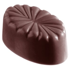 POLYCARBONATE MOLD FRENCH OVAL 27.5X17.5X2.4CM
