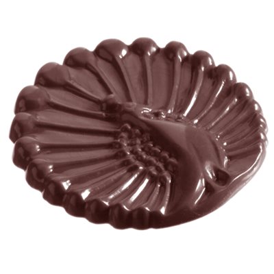 POLYCARBONATE MOLD PEACOCK 27.5X17.5X2.4CM