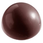 POLYCARBONATE MOLD SPHERE 80MM 27.5X17.5X4CM