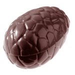 POLYCARBONATE MOLD EGG CROCO 48MM 27.5X17.5X2.4CM