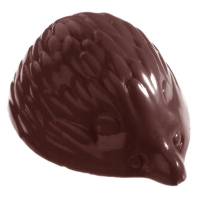 POLYCARBONATE MOLD HEDGEHOG 27.5X17.5X2.6CM