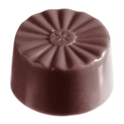 POLYCARBONATE MOLD FRENCH ROUND 27.5X17.5X2.4CM