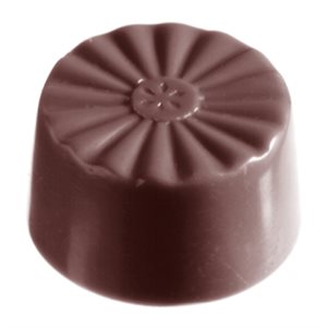 POLYCARBONATE MOLD FRENCH ROUND 27.5X17.5X2.4CM