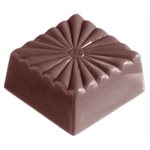 POLYCARBONATE MOLD FRENCH CARRE 27.5X17.5X2.4CM