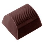 POLYCARBONATE MOLD BUCHE 27.5X17.5X2.4CM