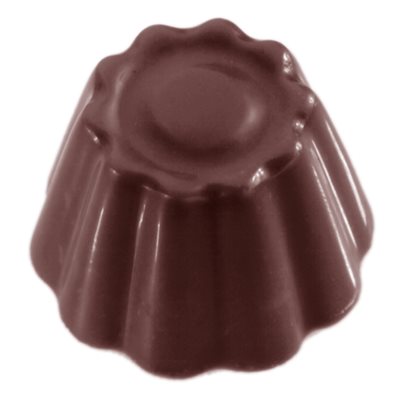 POLYCARBONATE MOLD CUVETTE ROUND 27.5X17.5X2.4CM