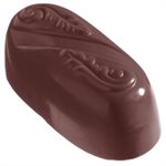 POLYCARBONATE MOLD BUCHE 27.5X17.5X2.4CM