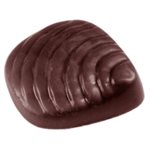 POLYCARBONATE MOLD OYSTER 27.5X17.5X2.4CM
