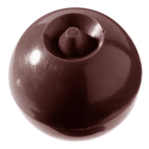 POLYCARBONATE MOLD LIQUEUR SPHERE 27.5X17.5X2.4CM