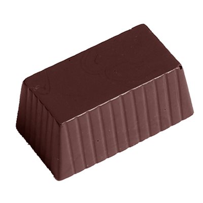 POLYCARBONATE MOLD SQUARE BLOCK 27.5X17.5X2.4CM