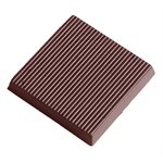 POL.MLD SQUARE WITH LINES 27.5X17.5X2.4CM