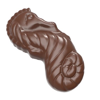 POLYCARBONATE MOLD SEA HORSE 27.5X17.5X2.4CM