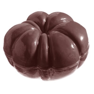 POLYCARBONATE MOLD PUMPKIN 27.5X17.5X2.4CM