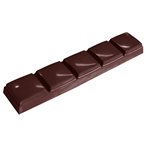POLYCARBONATE MOLD BAR BLOCK 5 27.5X17.5X2.4CM