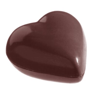CHOC. MOULD HEART 27.5X17.5X2.4CM