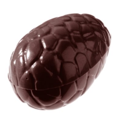CHOC. MOULD CROC EGG 27.5X17.5X2.4CM
