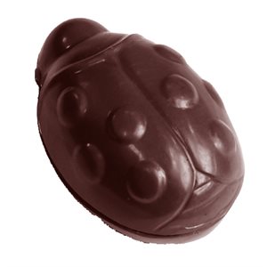 CHOC. MOULD LADYBUG 27.5X17.5X2.4CM