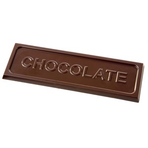 CHOC. MOULD TABLET CHOCOLATE 27.5X17.5X2.4CM