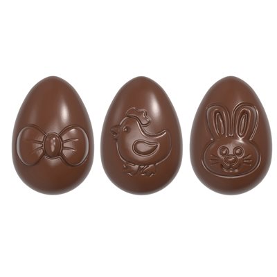 POLYCARBONATE MOLD EASTER ANIMAL EGGS