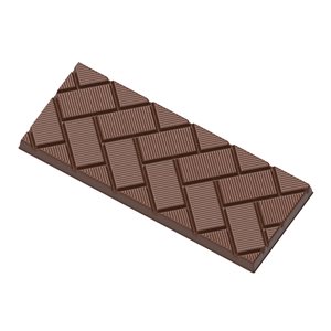 CHOCOLATE MOULD TABLET OBLIQUE CUBES