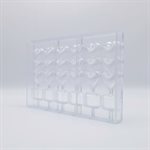 POLYCARBONATE CHOCOLATE MOLD LOLLIPOP LOVELOVELOVE
