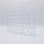 POLYCARBONATE CHOCOLATE MOLD LOLLIPOP LOVELOVELOVE