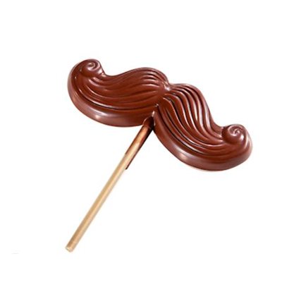 POLYCARBONATE CHOCOLATE MOLD MUSTACHE