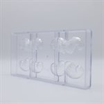 POLYCARBONATE CHOCOLATE MOLD MUSTACHE