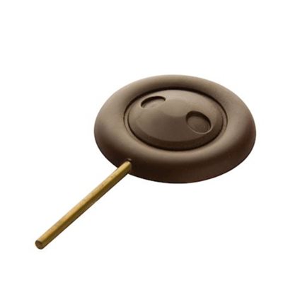 POLYCARBONATE CHOCOLATE MOLD LOLLIPOP BUTTON