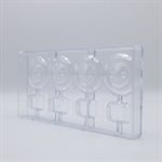 POLYCARBONATE CHOCOLATE MOLD LOLLIPOP BUTTON