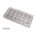 POLYC. MOLD MAGNETIC SQUARE  27.5X13.5X2.4CM